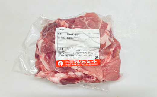 【3ヶ月連続お届け】国産豚肉3種セットの定期便 合計4.5kg ※1.5kg（500g×3種）×3回【下妻工場直送】【 豚肉 国産 定期便 生姜焼き ロース こま切れ 切り落とし 豚ロース 豚こま 豚 肉料理 便利 おかず マルリン 】