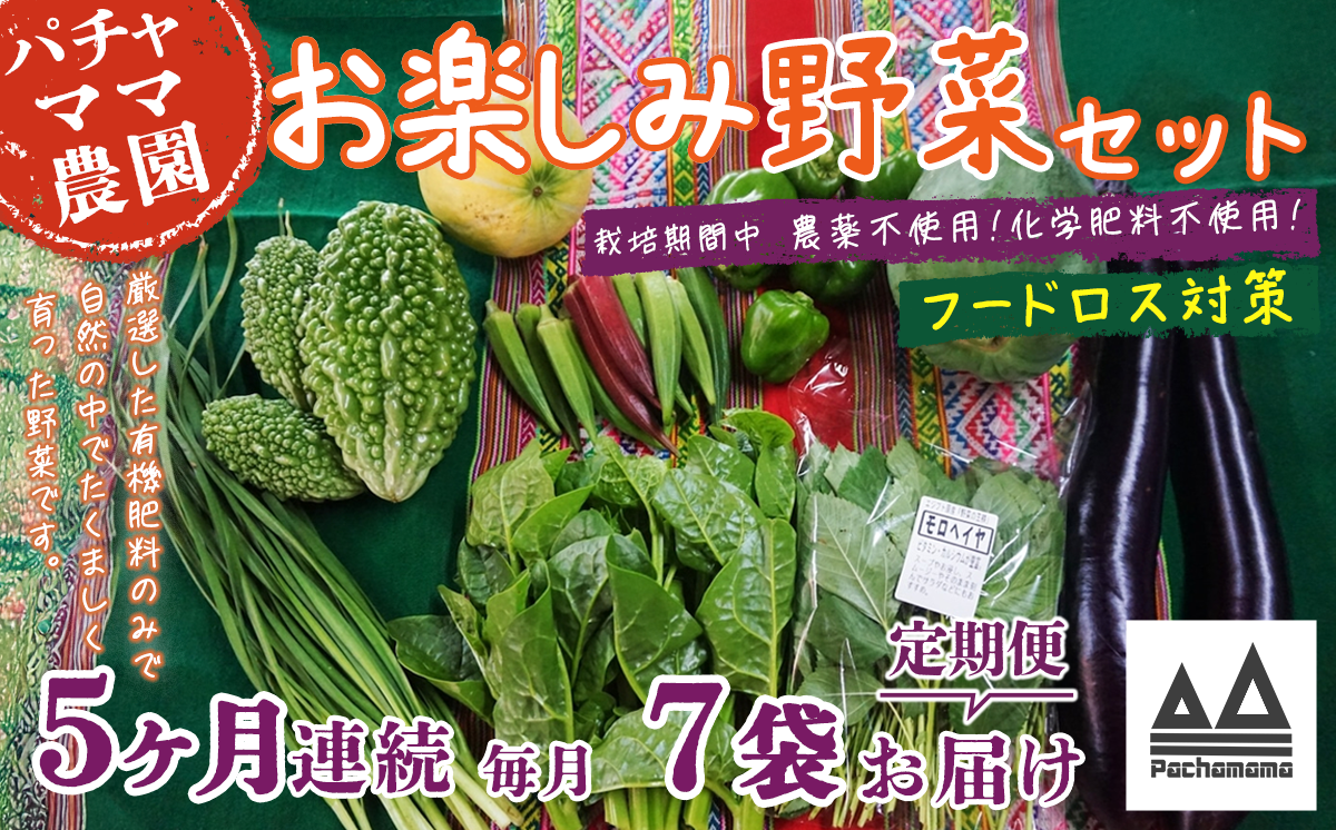 【 訳あり 】【 5ヶ月連続お届け 】 お楽しみ野菜セット （ 7袋 ）【 フードロス対策 】【 野菜 詰め合わせ お任せ 訳あり フードロス 季節物 セット 山芋 パセリ かぶ 人参 里芋 たまねぎ 玉ねぎ ルッコラ ほうれん草 春菊 大根 芽キャベツ レタス じゃがいも さつまいも とうもろこし そら豆 枝豆 パクチー ビーツ ほうれん草 キャベツ ピーマン なすトマト かぼちゃ 】