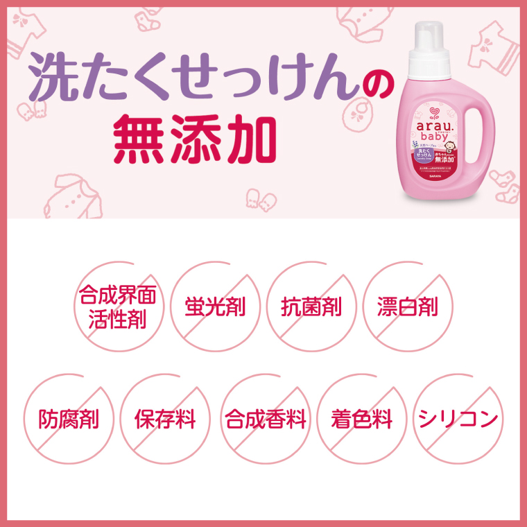 【定期便特別価格】【3回定期便】アラウ.ベビー 洗たくせっけん 720mL 詰替用(12本入)×3回【25870】【サラヤ SARAYA 洗濯 石鹸 液体 洗剤 赤ちゃん 無添加 茨城県 北茨城市】(CL160)