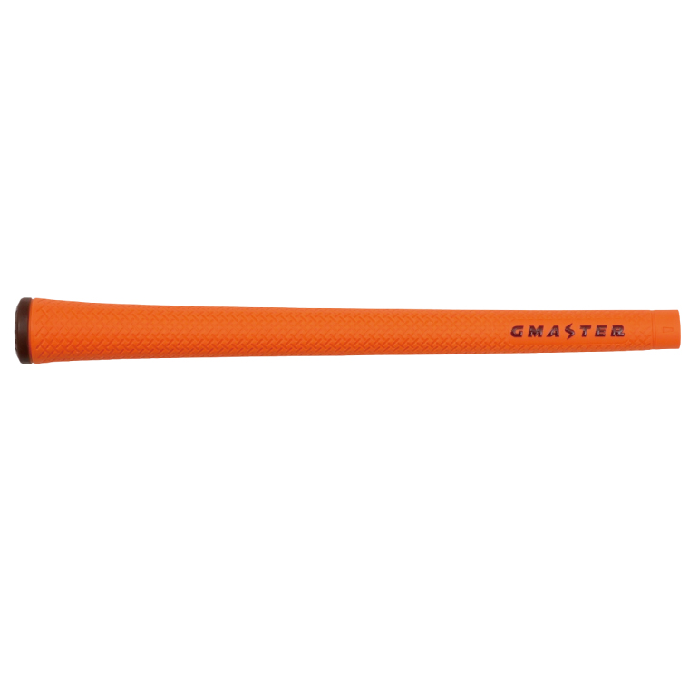 【5本セット】GMASTER GOLFGRIP(スタンダード　49g±1　バックライン無)　オレンジ×チョコレート｜茨城県 北茨城市 ふるさと納税 ゴルフ ゴルフグリップ（CW007）
