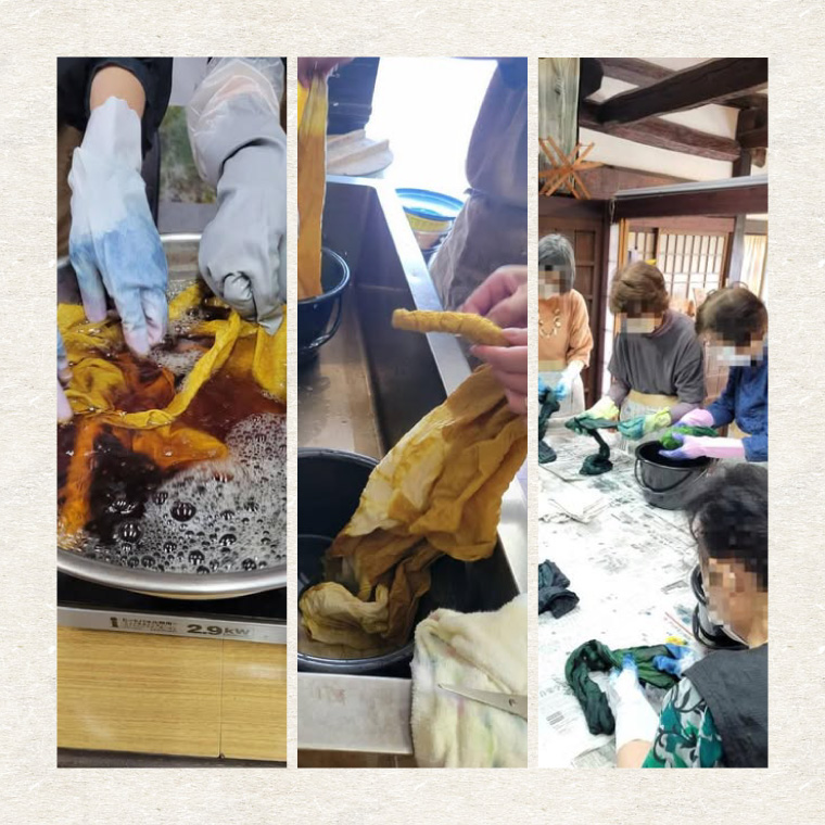 【手ぶらで参加】里山の草木染め体験【体験 染物 自然 チケット 工房 北茨城市 茨城県】(DJ001)