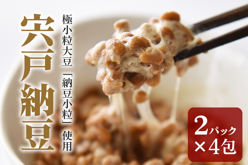 宍戸納豆 2パック入り4包 BG-001