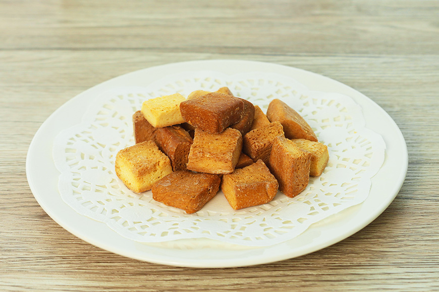 ラスクのほほえみ 10袋 数量限定 ラスク お菓子 焼き菓子 ホワイトチョコレート 国産 笠間市 茨城県 BH-046