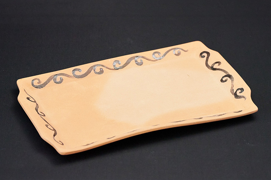 耐熱プレート【笠間焼】 IO-005