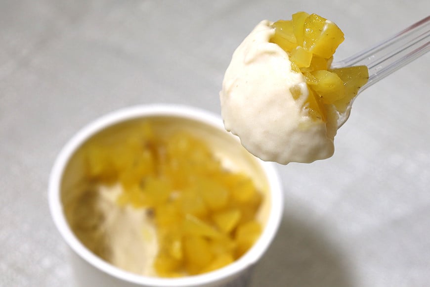 「栗の生産日本一」茨城県 頂 笠間の栗 超濃厚栗アイス6個セット IB-006