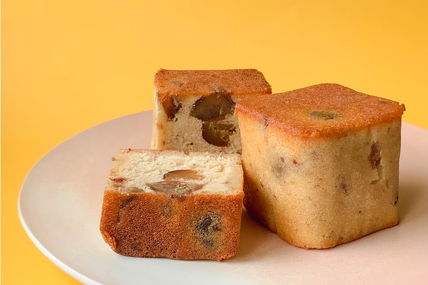 贅沢笠間栗のブランデーケーキセット IK-001