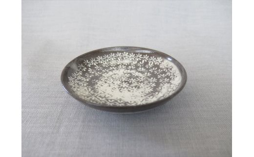 【おうちで陶炎祭】 三島手豆皿 「新井倫彦」作【笠間焼】 AY-019