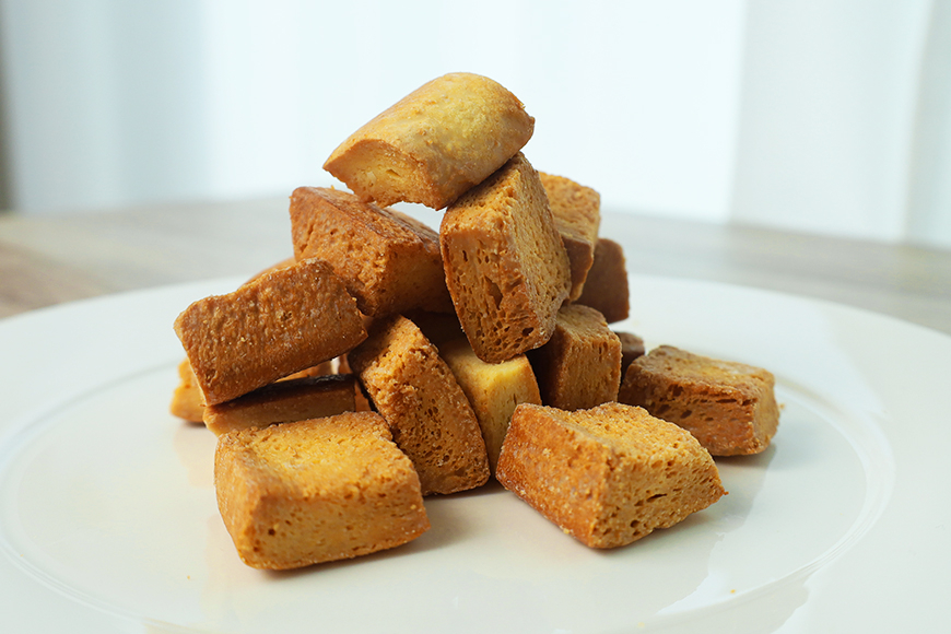 ラスクのほほえみ 10袋 数量限定 ラスク お菓子 焼き菓子 ホワイトチョコレート 国産 笠間市 茨城県 BH-046