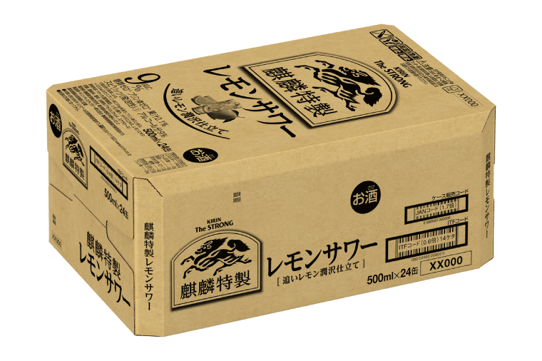 AB023-1　キリンビール取手工場産キリン・ザ・ストロング麒麟特製レモンサワー500ml缶×24本