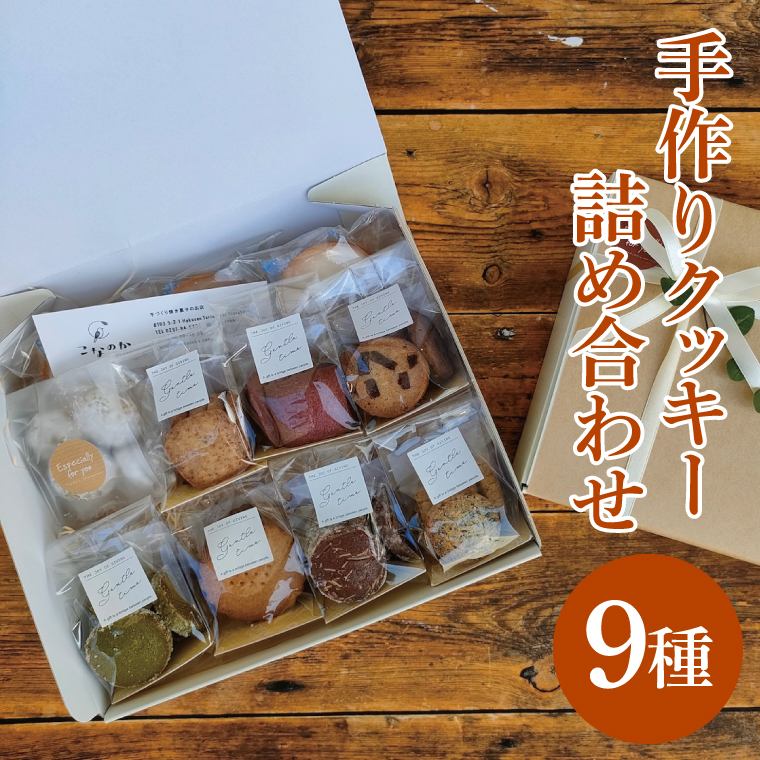 手作りクッキー 9種詰め合わせ(11点入)│ 焼き菓子 クッキー セット（BG004）