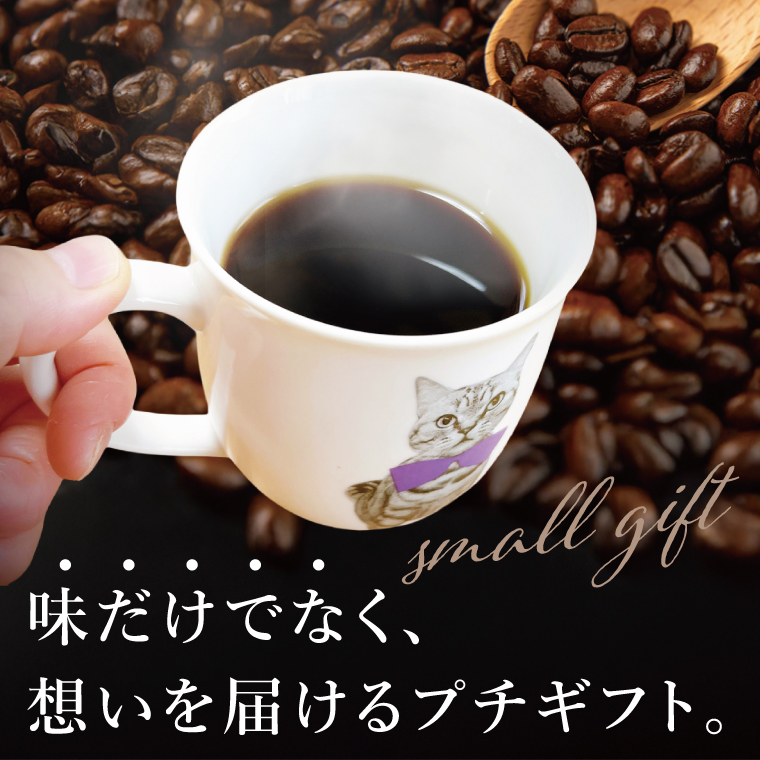 ドリップバッグ　3個セット（猫だらけ）｜レギュラー コーヒー 珈琲 個包装 プチ ギフト ねこ 茨城県 取手市（CC001）