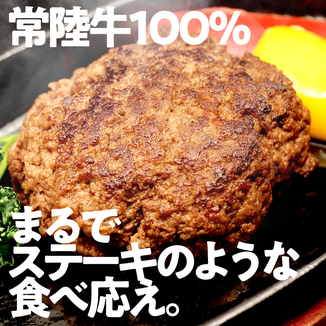 【 常陸牛100% 】 ハンバーグ 10個 ( ソース付 )( 茨城県共通返礼品 ) 牛肉100% 国産 ブランド牛 常陸牛 牛肉 肉 牛 お肉 黒毛和牛 和牛 おかず 惣菜 弁当 小分け 個包装 冷凍 時短 グルメ お取り寄せ お土産 贈り物 贈答 ギフト 日持ち 茨城