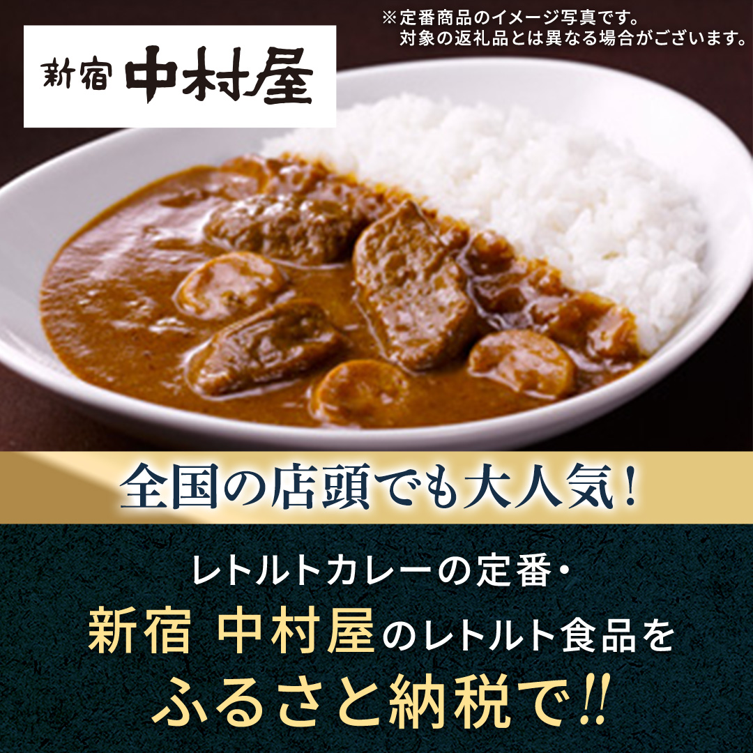 新宿 中村屋 インドカリー ビーフスパイシー 40個 レトルト レトルトカレー カレー 常温 温めるだけ 人気 洋食 時短 インドカレー スパイシーカレー 長期保存 災害用 保存食 レンチン レンジ