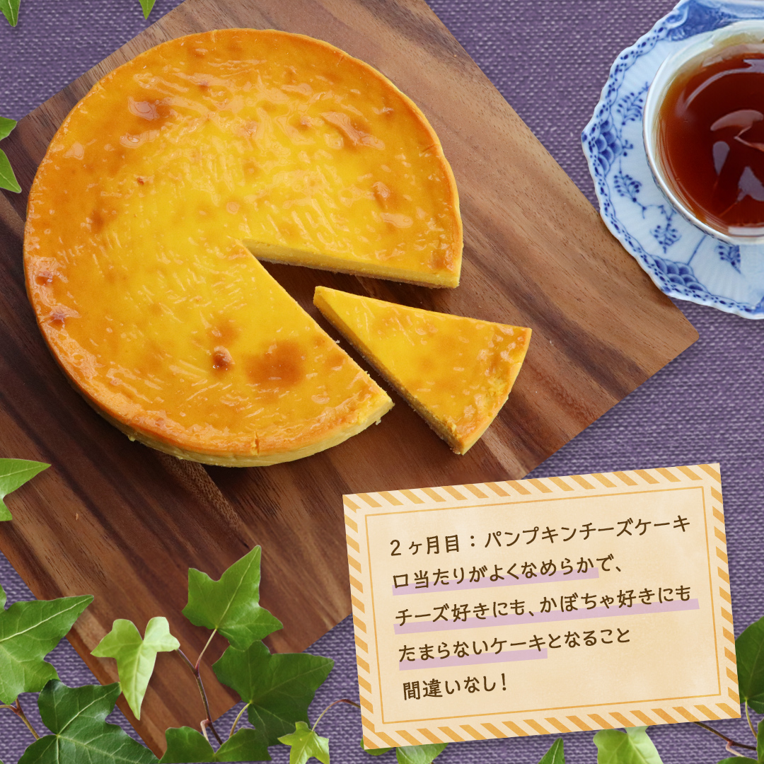 【 3ヶ月 連続 定期便 】 人気 チーズケーキ 3種 （ 各月 1種 お届け ） ホールケーキ  6号 詰合せ 食べ比べ 冷蔵 スイーツ デザート お菓子 洋菓子 ケーキ 焼き菓子 濃厚 ベイクド チーズ スフレ パンプキン 老舗 洋菓子店 ハロウィン