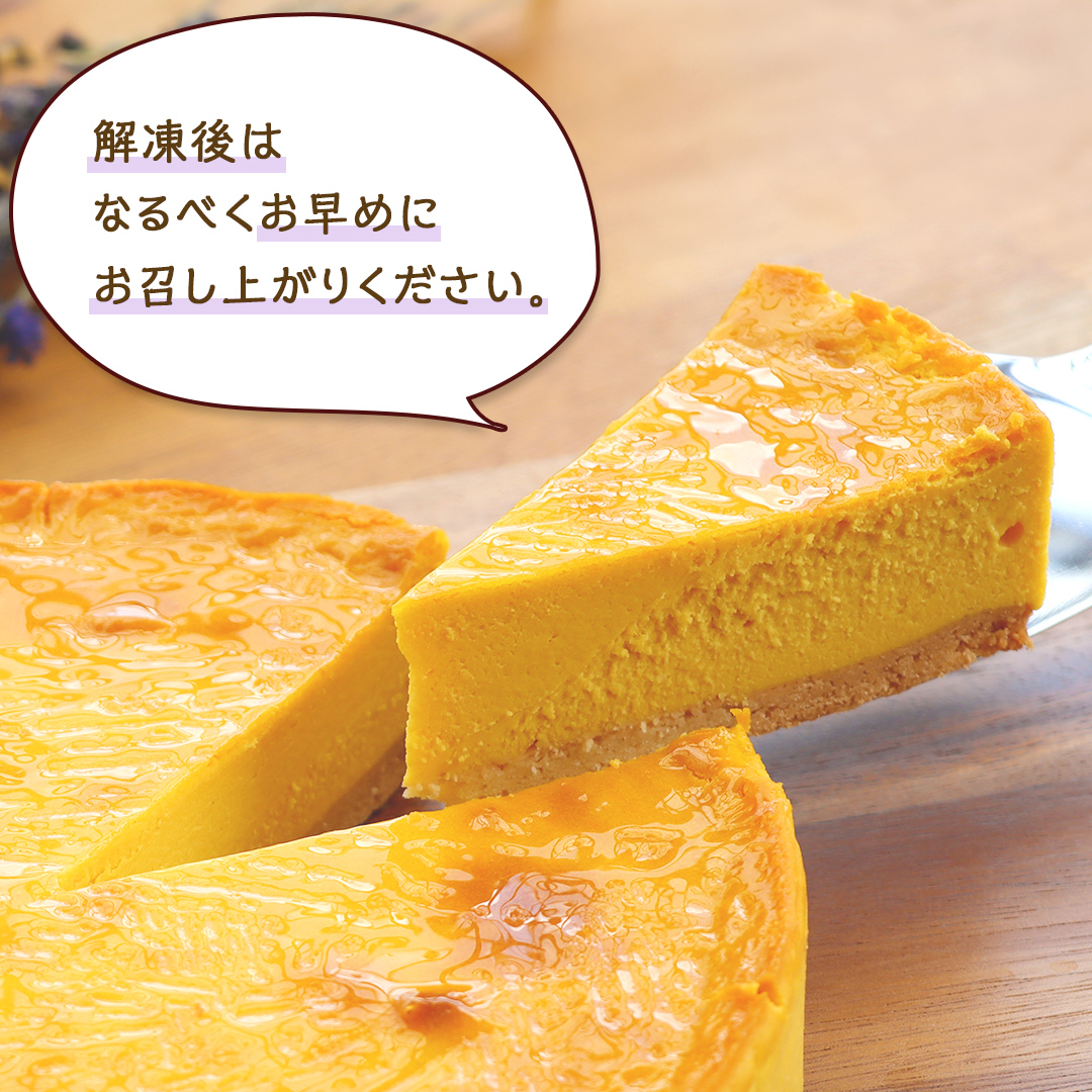 【冷凍】 パンプキン チーズケーキ 6号 × 1個 ホールケーキ 冷凍 スイーツ デザート お菓子 洋菓子 ケーキ 焼き菓子 かぼちゃ 南瓜 チーズ しっとり 老舗 洋菓子店 ハロウィン