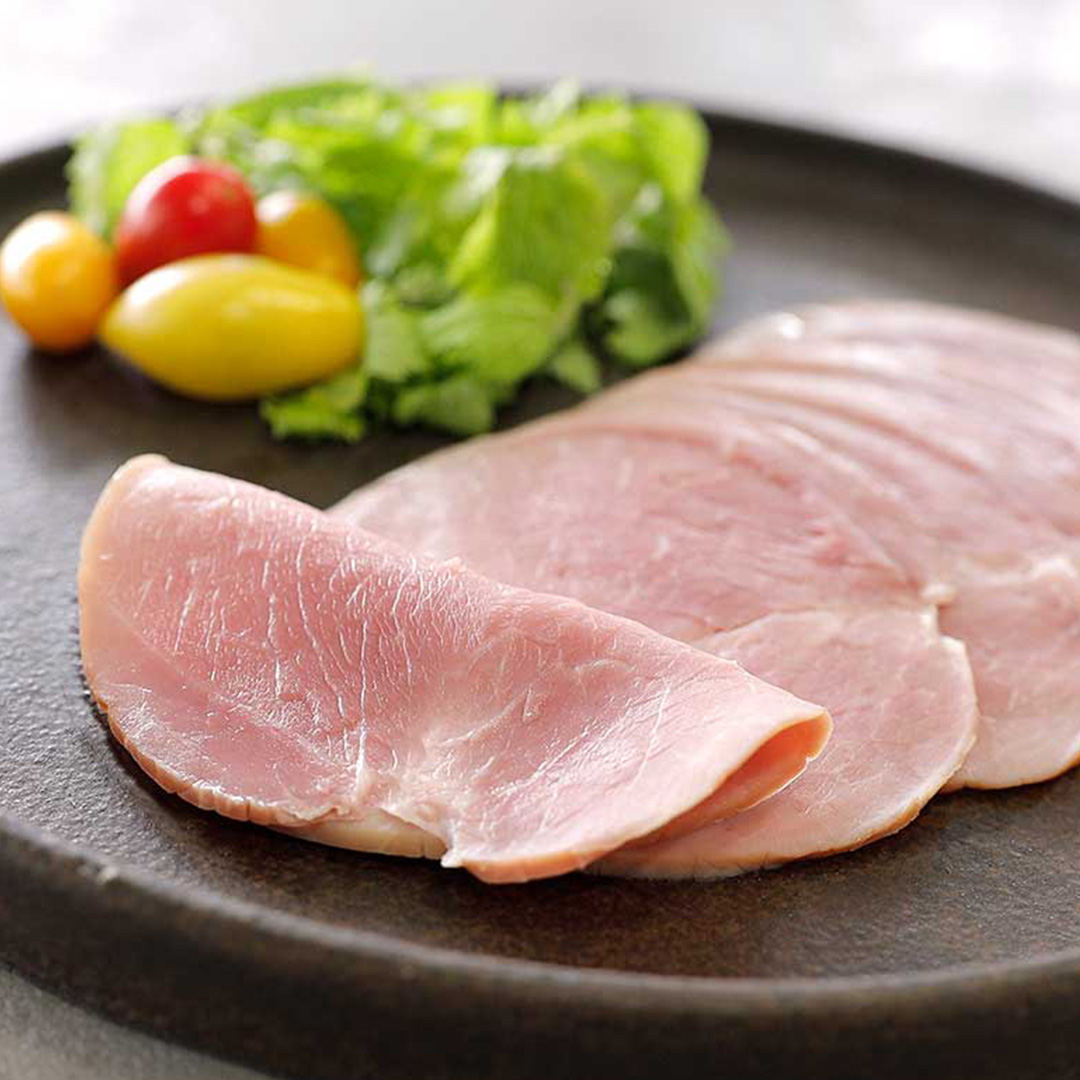 筑波ハム しっとり柔らか ボンレスハム 2個 合計800g 茨城県産 『 常陸の輝き 』 ブランド豚 銘柄豚 ( 茨城県共通返礼品 ) 肉 豚 熟成 贅沢 ハム