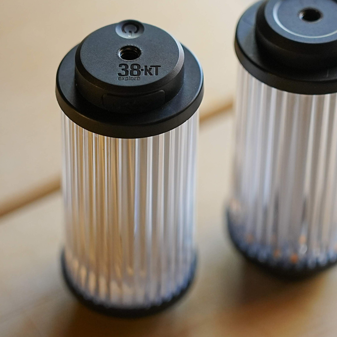 LED ランタン 38灯 38-kT ( MIYABI ) ブラック 1点 充電式ライト 輝度 200ルーメン 防水性能 生活防水対応 タッチセンサー 充電 タイプCポート キャンプ 灯り 灯 おしゃれ コンパクト野外 照明 38explore アウトドア アウトドア用品 キャンプ用品