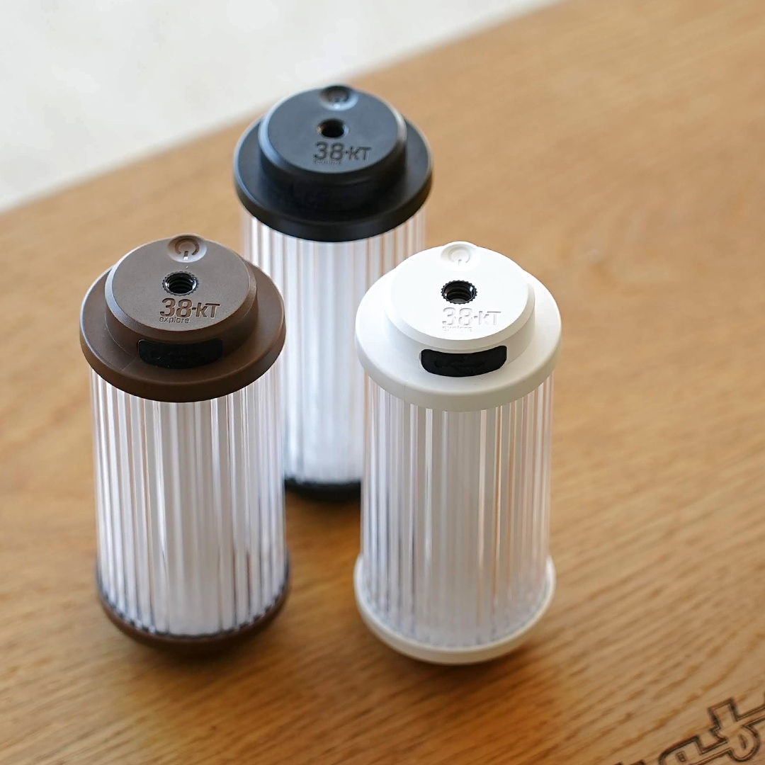 LED ランタン 38灯 38-kT ( MIYABI ) ブラック 1点 充電式ライト 輝度 200ルーメン 防水性能 生活防水対応 タッチセンサー 充電 タイプCポート キャンプ 灯り 灯 おしゃれ コンパクト野外 照明 38explore アウトドア アウトドア用品 キャンプ用品