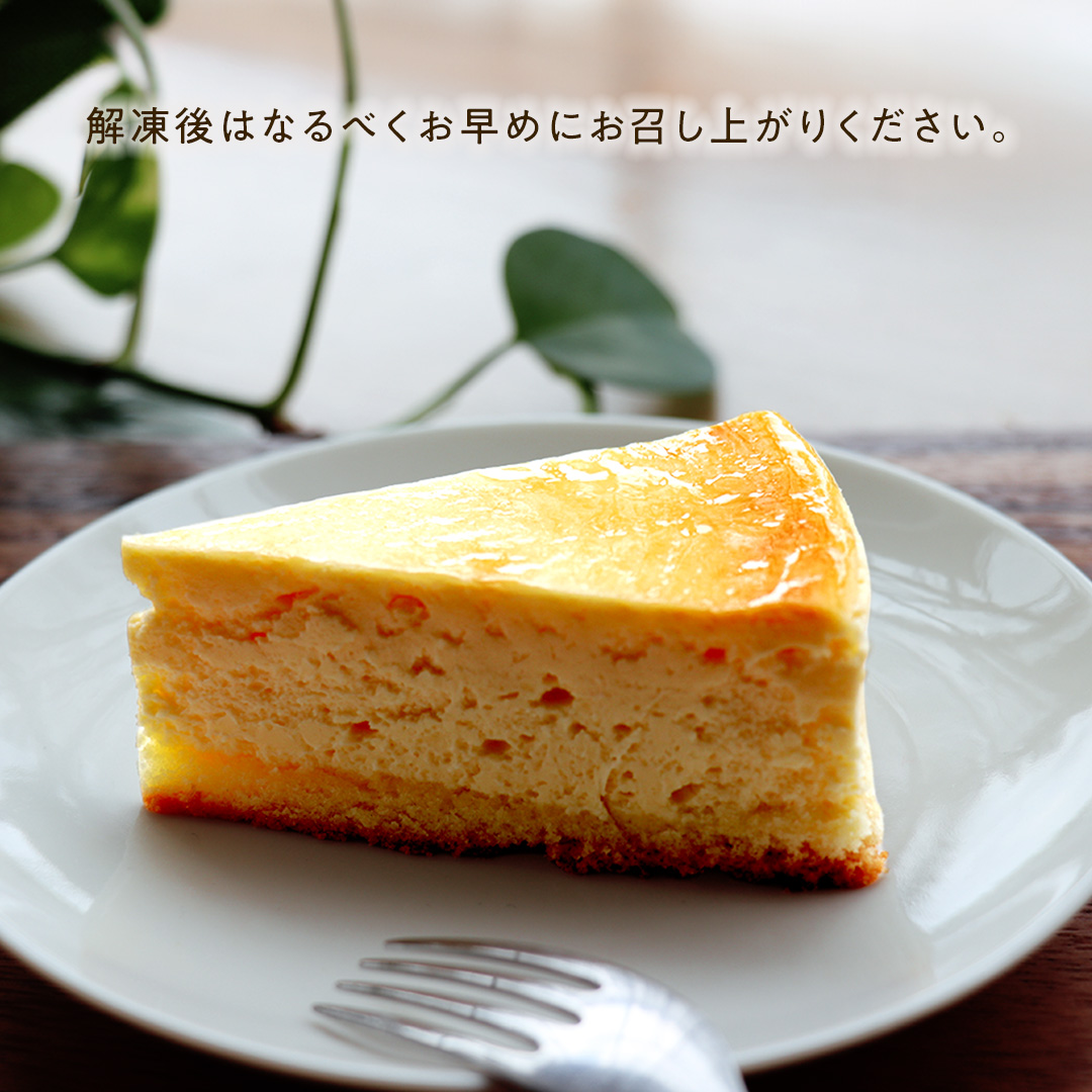 濃厚 ！ ベイクドチーズケーキ 5号（ 冷凍 ） チーズケーキ 冷凍ケーキ クリームチーズ 濃厚 甘い おいしい 美味しい スイーツ おうちカフェ お菓子 おやつ お取り寄せ お土産 贈り物 お祝い 誕生日 プレゼント ギフト パーティー 国産 茨城