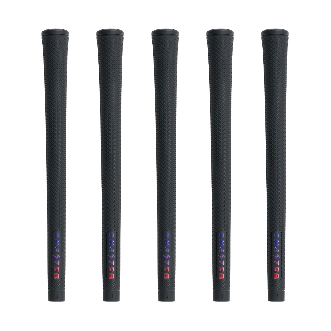 GMASTER GOLFGRIP ( スタンダード ) ブラック × マルチプル 5本 ゴルフ グリップ ゴルフグリップ 日本製