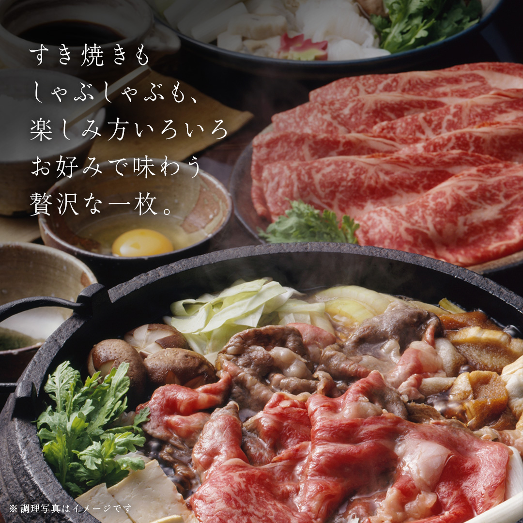 【常陸牛】すき焼き しゃぶしゃぶ用 ( 赤身 450g )( 霜降 400g ) 食べ比べ セット ( 茨城県共通返礼品 ) 牛肉 国産 お肉 肉 すきやき すきやき肉 A4 A5 ブランド牛 黒毛和牛 和牛 国産黒毛和牛 国産牛
