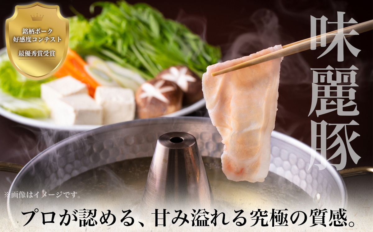 6ヵ月定期便 みらい豚 もも肉スライス 1kg ＜ 500g × 2パック ＞村下商事【 豚肉 豚 小分け もも モモ ももスライス モモスライス しゃぶしゃぶ ぶた肉 冷凍 銘柄豚 村下商事 茨城県 つくば市 】