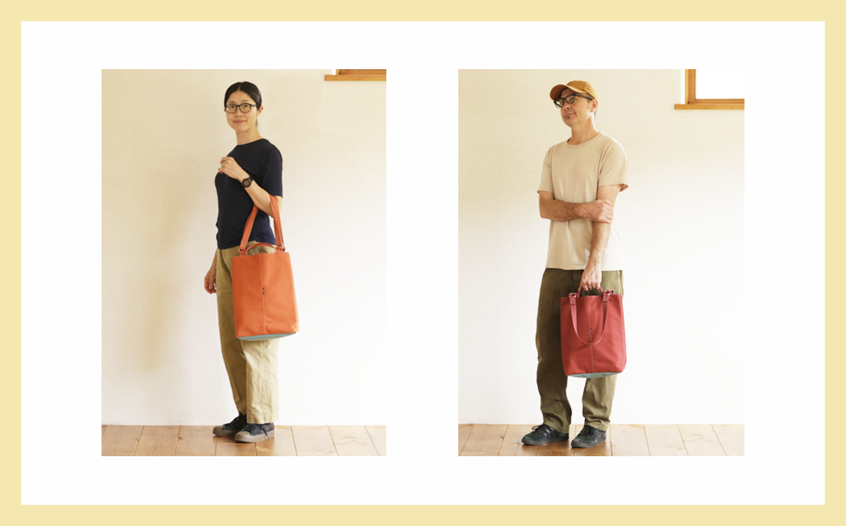 須田帆布 オールアラウンドトート(レッド)【 茨城県 つくば市 トートバッグ バッグ カバン 鞄 ファッション シンプル レディース メンズ プレゼント ギフト 帆布 国産 日本製 通勤 通学 旅行 】