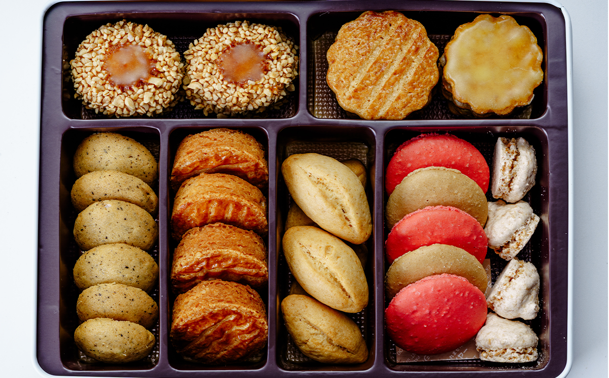 パティスリーアルビ クッキー詰め合わせ アルビ缶（フールセック アソート）　【 クッキー クッキー缶 フールセック 詰め合わせ 焼き菓子 お菓子 洋菓子 ギフト 茨城県 つくば市 】