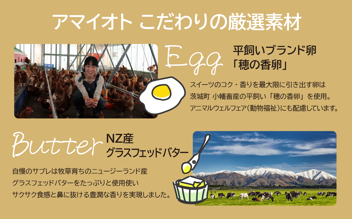 アマイオトの「濃厚抹茶テリーヌサンド3個＆芳醇ショコラテリーヌサンド3個セット」【 テリーヌ テリーヌサンド 焼き菓子 スイーツ サクサク しっとり バレンタイン ホワイトデー ご褒美 デザート お取り寄せ 茨城県 つくば市 】