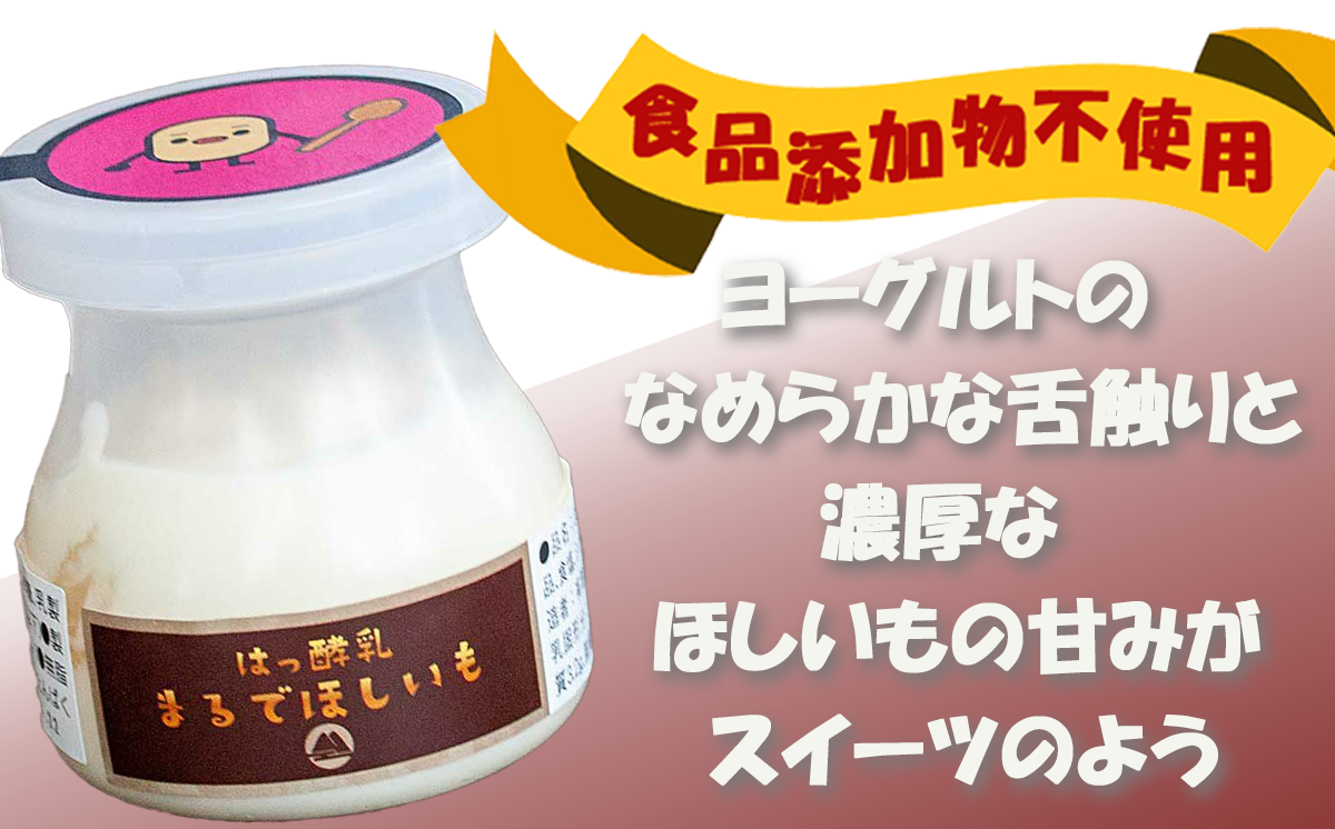 【 筑波ハム 】まるでほしいも × 3個セット1箱【 茨城県 つくば市 ヨーグルト 干し芋 ほしいも ほし芋 紅はるか さつまいも いも 健康 】