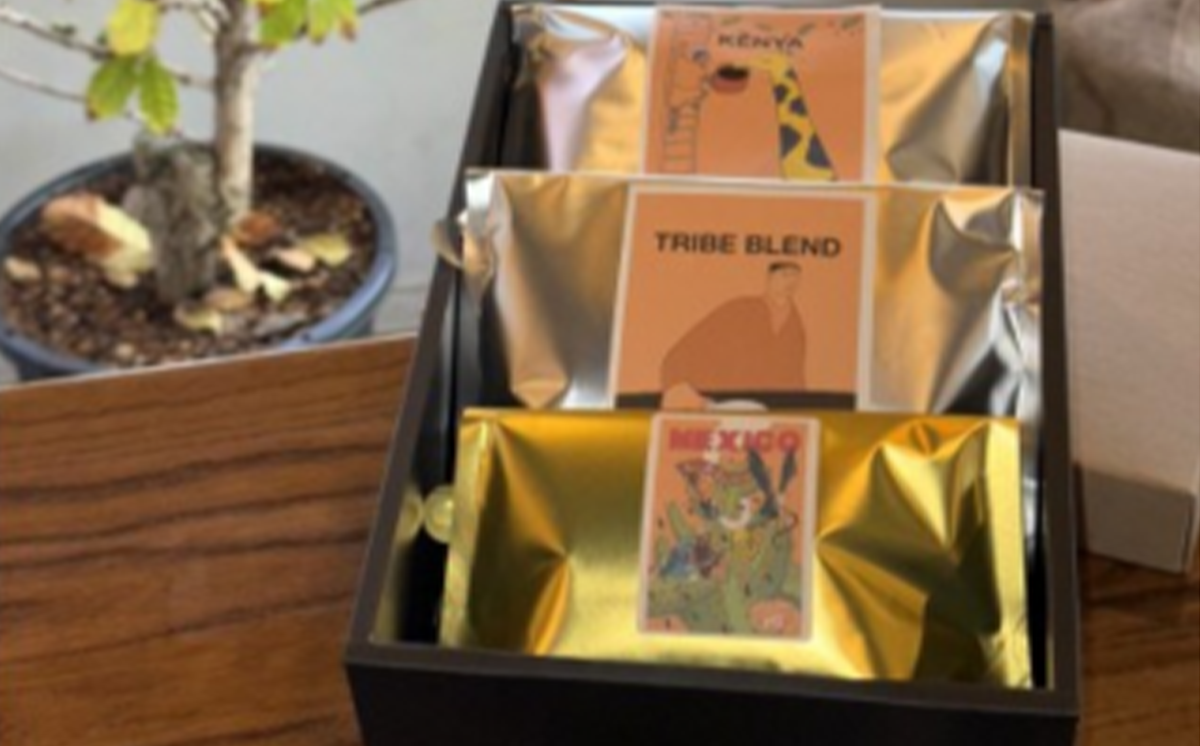 つくばで焙煎！トライブの定番とおすすめのシングル3種 計600gセット(250g×2・100g×1)[豆]