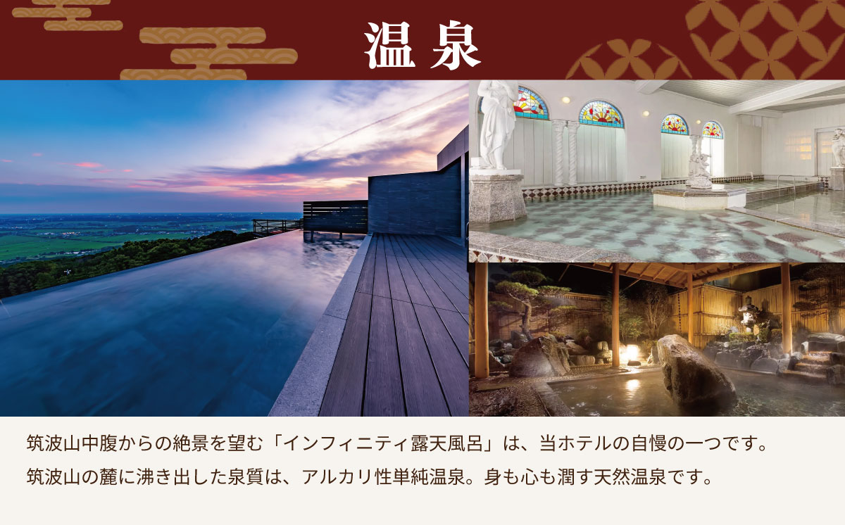 亀の井ホテル 筑波山 ホテル利用券 3,000円 | 宿泊 宿泊券 旅行 旅行券 チケット 宿 ホテル 旅館 温泉 天然温泉 露天風呂 子ども 子供 家族 ファミリー ペット 茨城県 つくば市
