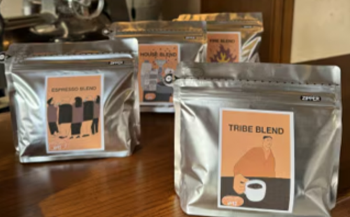 つくばで焙煎！トライブのブレンド4種 計1kgセット(250g×4)[粉]
