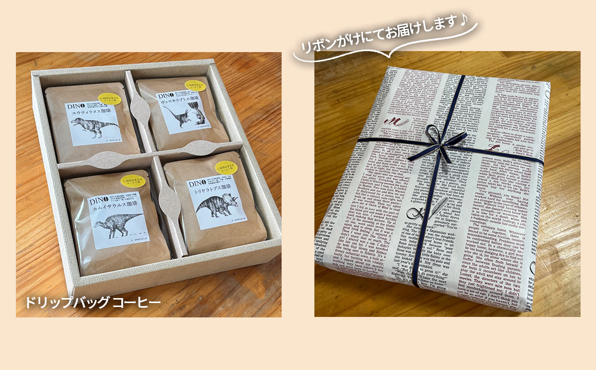 もっくん珈琲のドリップコーヒー　『DINO珈琲』5種×4セット計20個　【 コーヒー 珈琲 ドリップコーヒー ドリップバッグ 自家焙煎 スペシャルティコーヒー ギフト 茨城県 つくば市 】