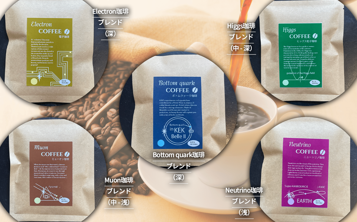 もっくん珈琲のドリップコーヒー　『KEK素粒子珈琲』5種×4セット計20個　【 コーヒー 珈琲 ドリップコーヒー ドリップバッグ 自家焙煎 スペシャルティコーヒー ギフト 茨城県 つくば市 】