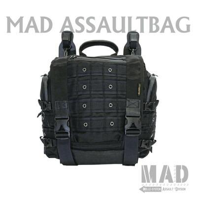 ラフテール【MADアサルトバッグ17L】ブラック　MAD-SB-AS-17-BK【1597666】