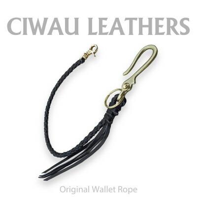 ラフテール【ウォレットロープ　四つ編みロープ55cm】ブラス　　CW-OL-ROPE-BR-55【1579710】