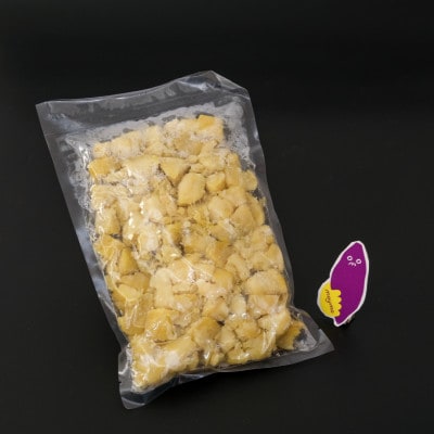 【紅はるか】茨城県産さつまいも　蒸しいも2kg(1kg×2袋)冷凍パックなので時短調理にも大活躍【配送不可地域：離島】【1616170】