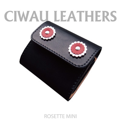 Ciwau leathers【ロゼット　ミニ】バイカラー【1584905】