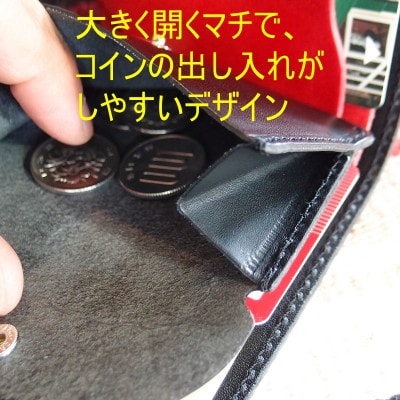Ciwau leathers【スモールサンウォレット】シーブルー【1529220】