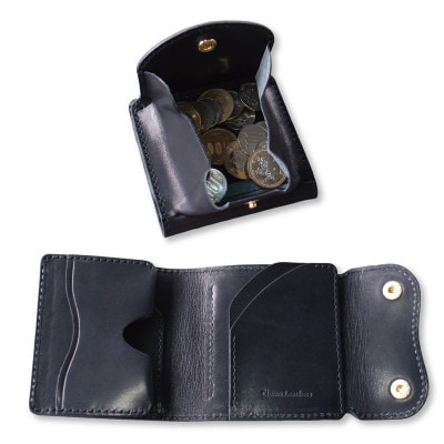 ラフテール　ハンディBOXウォレット【KURA・蔵】レイブンブラック　【1719342】