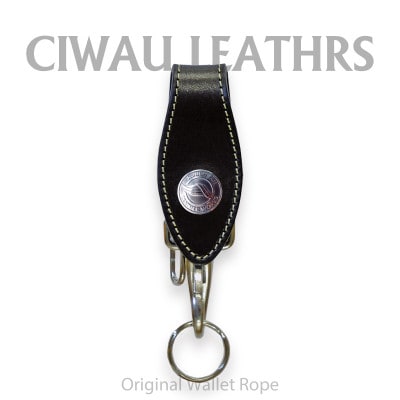 Ciwau leathers　【ホルダー　コンチョ付きA−type】ブラック【1579150】