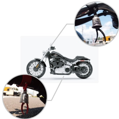 ラフテール【ガーディアンベル】レッド×ブラス　AC-GB-01-BR-RD【1630706】