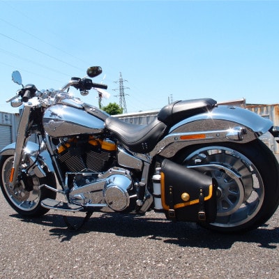 ラフテール【2025年度限定 GHOST RIDER】イエロー　ボトル付モデル　スイングアームバッグ【1663251】