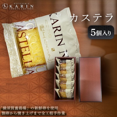 カステラ(5個)【1702702】