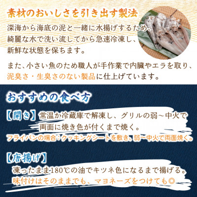 【常磐もの】深海の小さな高級魚!メヒカリ開きと唐揚げセット【配送不可地域：離島】【1355546】