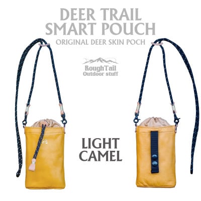 ラフテール【DEER TRAIL SMART POUCH】ライトキャメル　AC-DTSP-LCA【1618956】