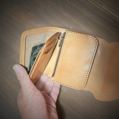 ラフテール【デュラブル　ショートウォレット　プレーン】NA　CW-SHE-DU-NA-P-S【1613898】