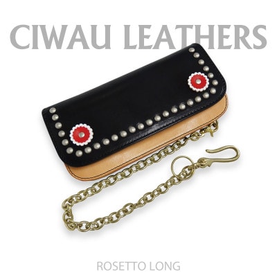 Ciwau leathers【ロゼット　ロング】バイカラー【1584890】