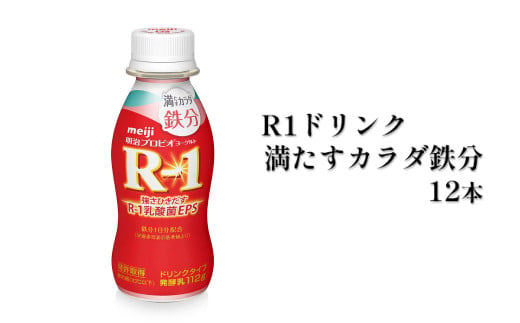 R−1ドリンク満たすカラダ鉄分　12本◇